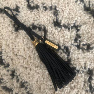 YSL Black Leather Tassel from Camera Lou